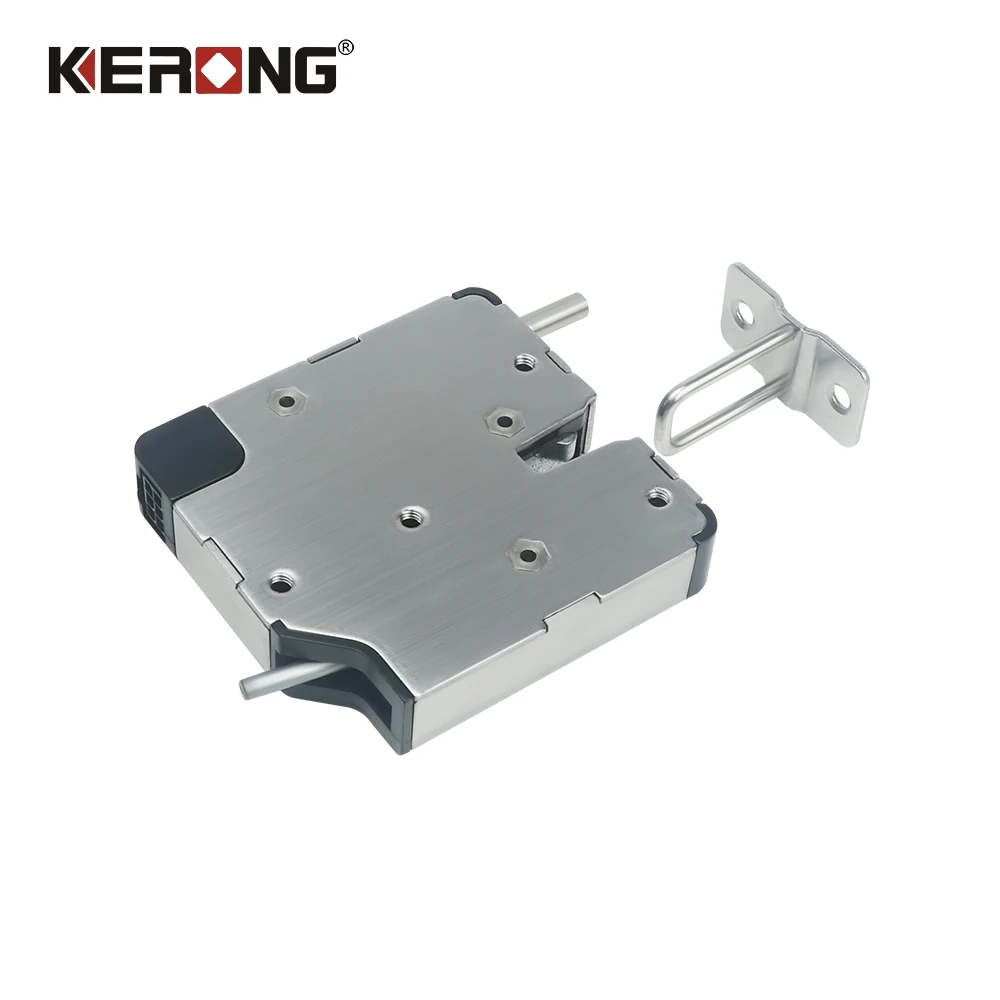 KERONG Outdoor Electric Remote Rotary Latch Concealed Concealed Electric Lock for Parcel Locker Cabinet
