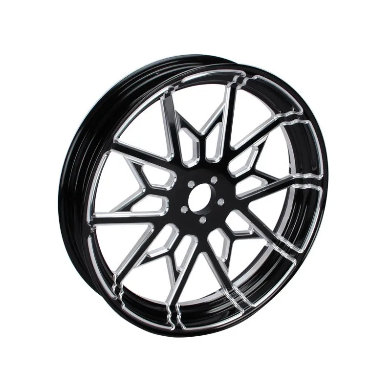 Китайская Фабрика изготовленный на заказ кованые алюминиевые колеса 21 дюймов переднее колесо двойной дисковый алюминиевое кольцо подходит для