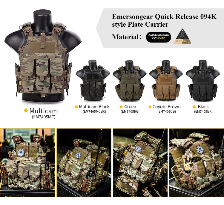Emersongear Custom Tactical Gear Nylon Tactical Combat Vest Camouflage ...