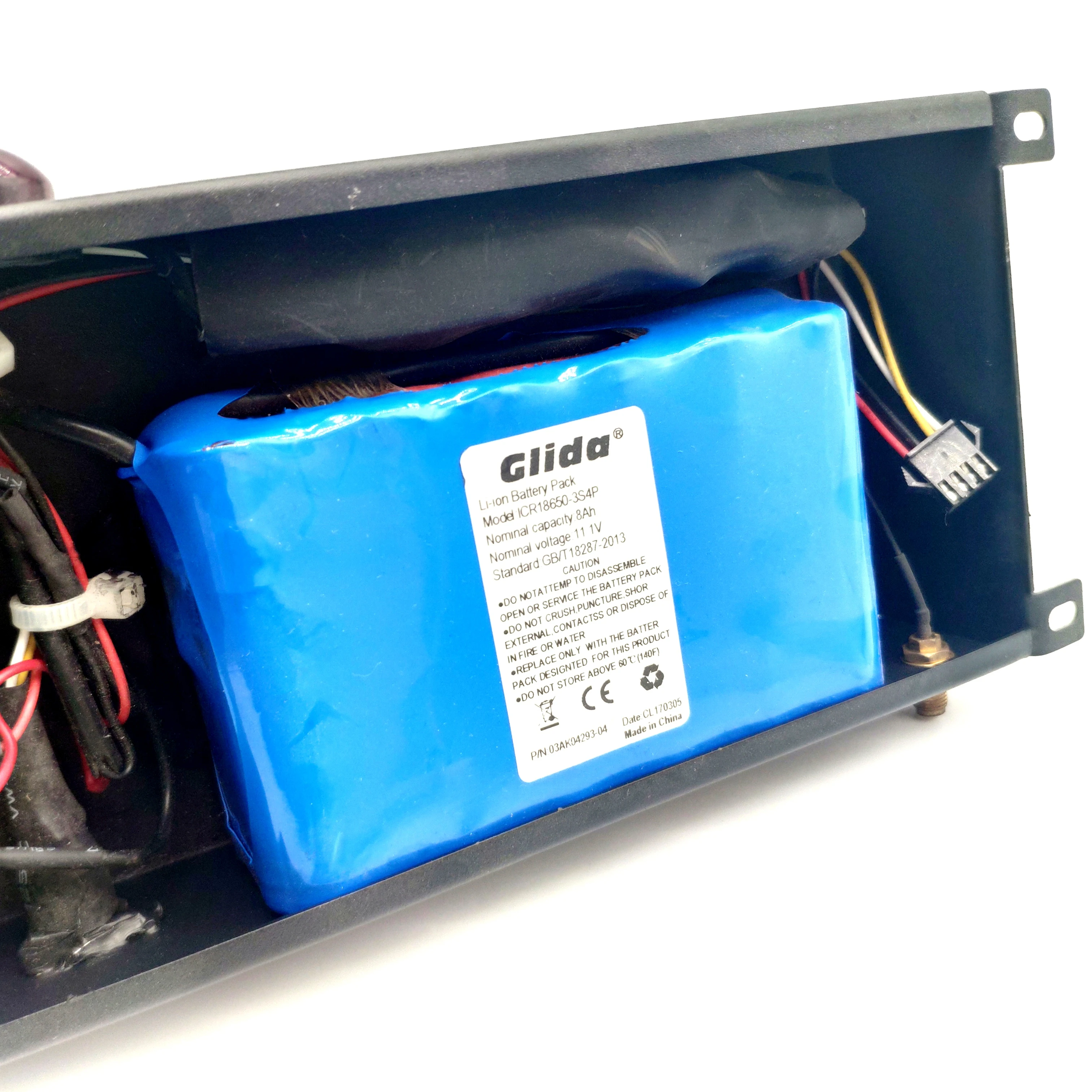 Rechargeable ICR18650-3S4P,12V,8Ah lithium battery factory directly 8000mAh 96Wh