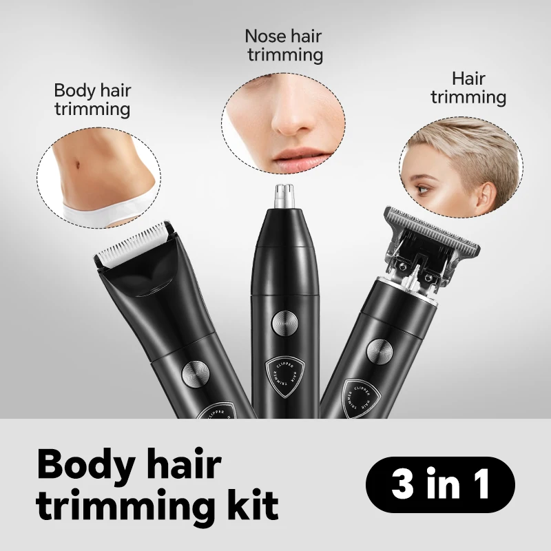 Multifunctional USB Charging Full Body Electric Hair Clipper Shaver Private Electric Push Shear for Household Car Use for RV manufacture