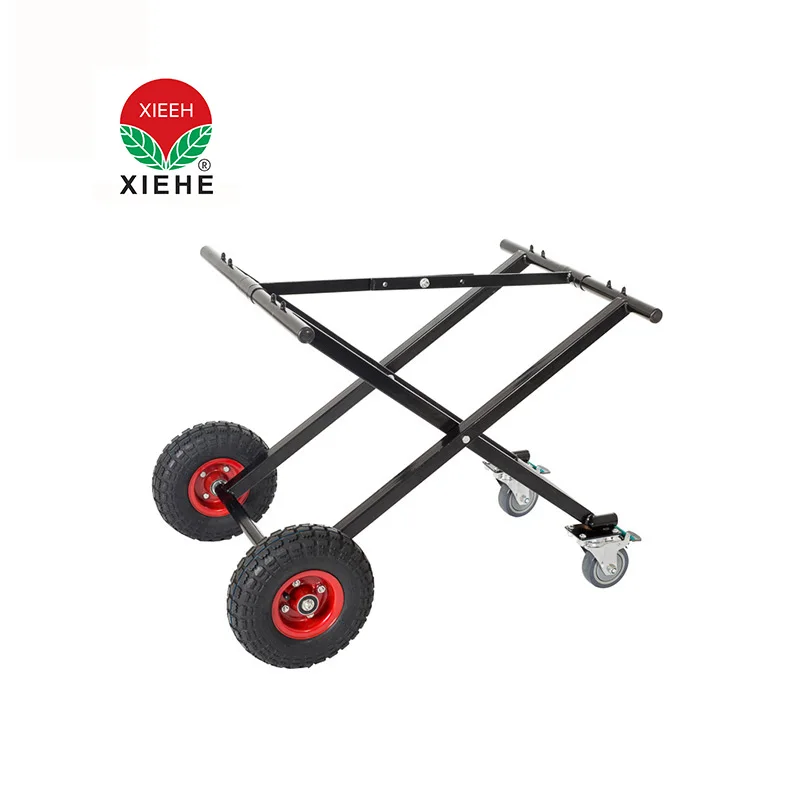 XH-4 Epoxy Coated Steel Cheap Compact Funeral Church Trolley
