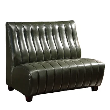 High quality long furniture U shape L shape Night club bar sofa  KTV lounge  booth seating sofa