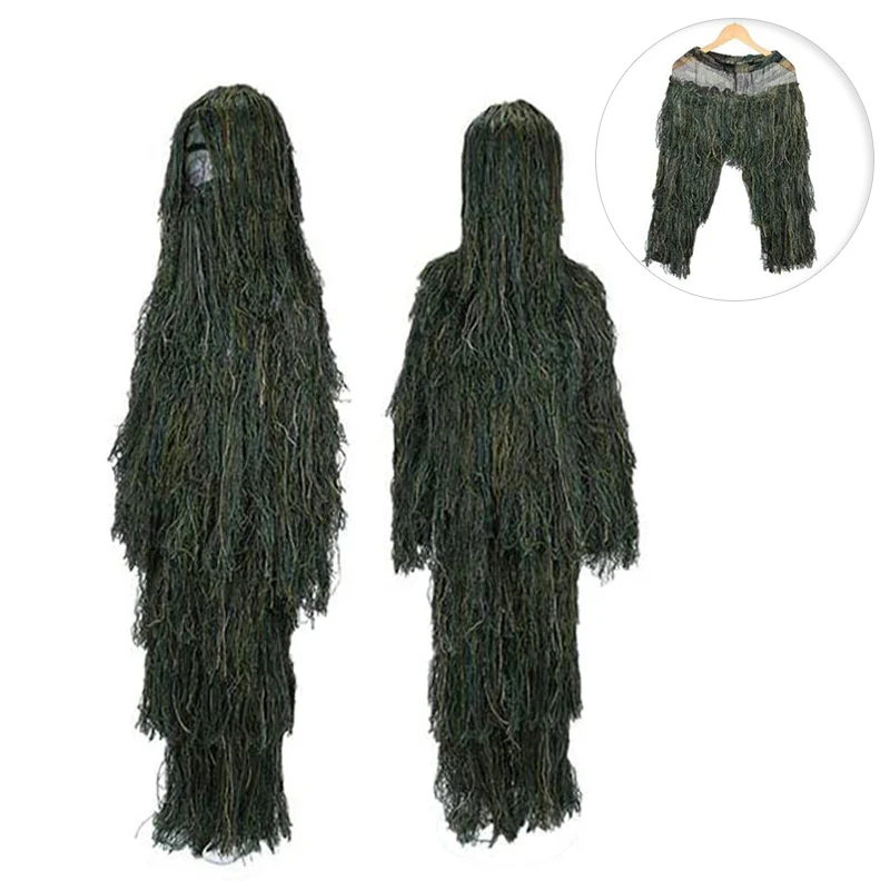 Ghili Suit Invisibility Cloak Forest Mens Hunting Camouflage Equipment ...