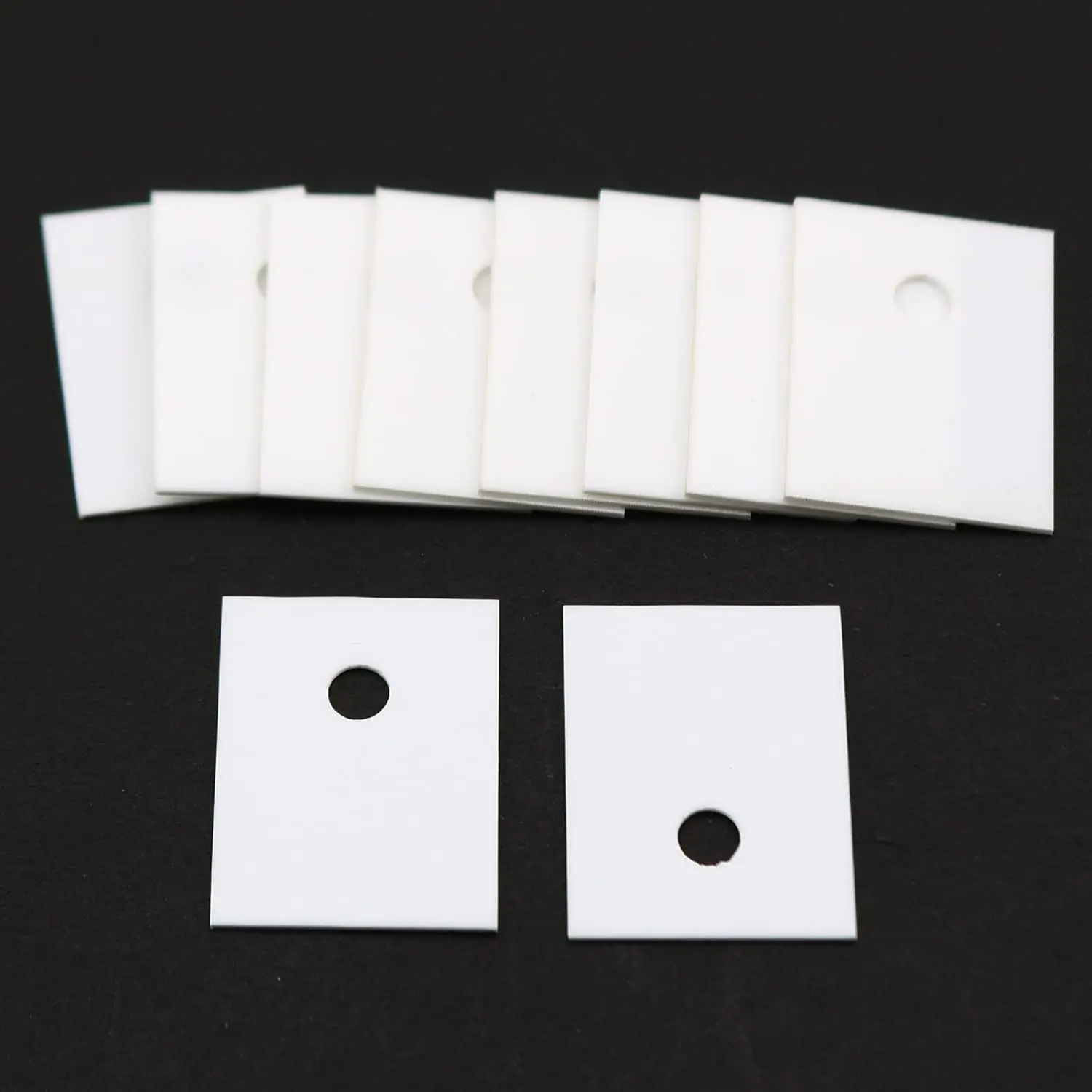 Machining and Cutting Small Hole Ceramic Slice Laser Cutting Alumina Ceramic Slice High Quality Custom Size Ceramic Sheet