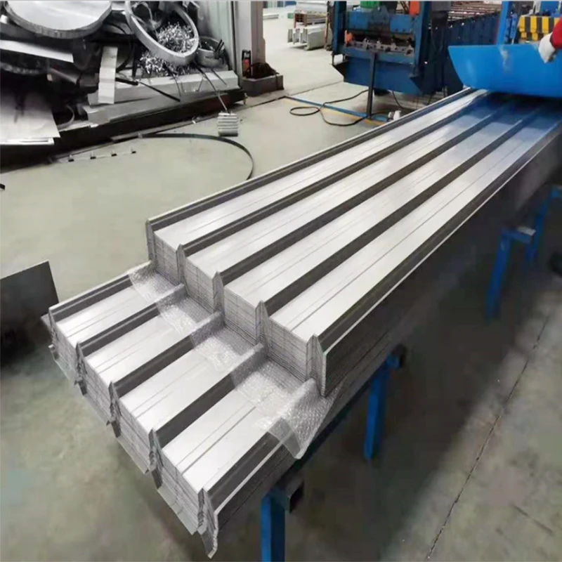 High temperature resistance  high strength  light weight prepainted corrugated steel ppgi roofing sheet