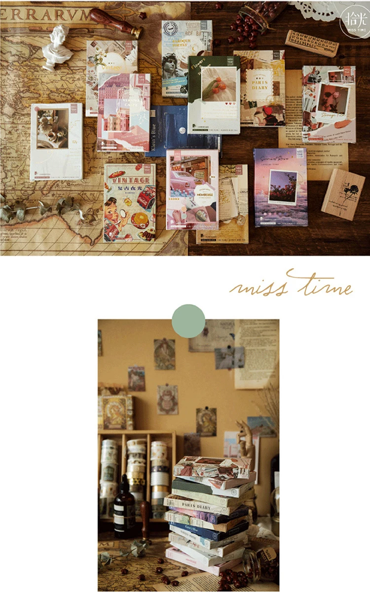 Vintage Journal Sticker Stationery Scrapbook Plant Sticker For Dairy