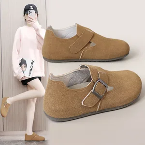 High Quality Women's Casual Mules Shoes ZY8583 Slip-On Design Anti-Slippery and Breathable Spring Wear-Resistant