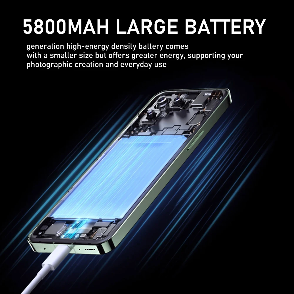 Original Brand-new M13 Pro 5g Unlocked Cell Phone With 7.2inch Full ...