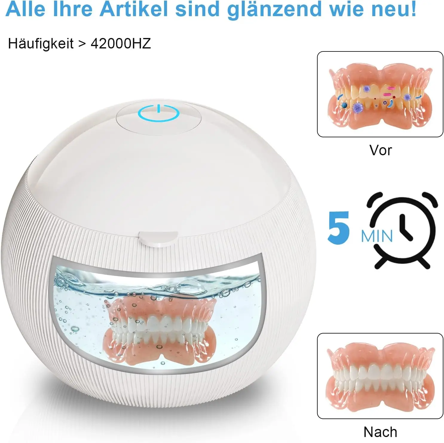 Multi Function Rechareble Portable Ultrasonic Cleaner Vibration Wash Jewelry Ring Makeup Tools Cleaning Box Washer With UV