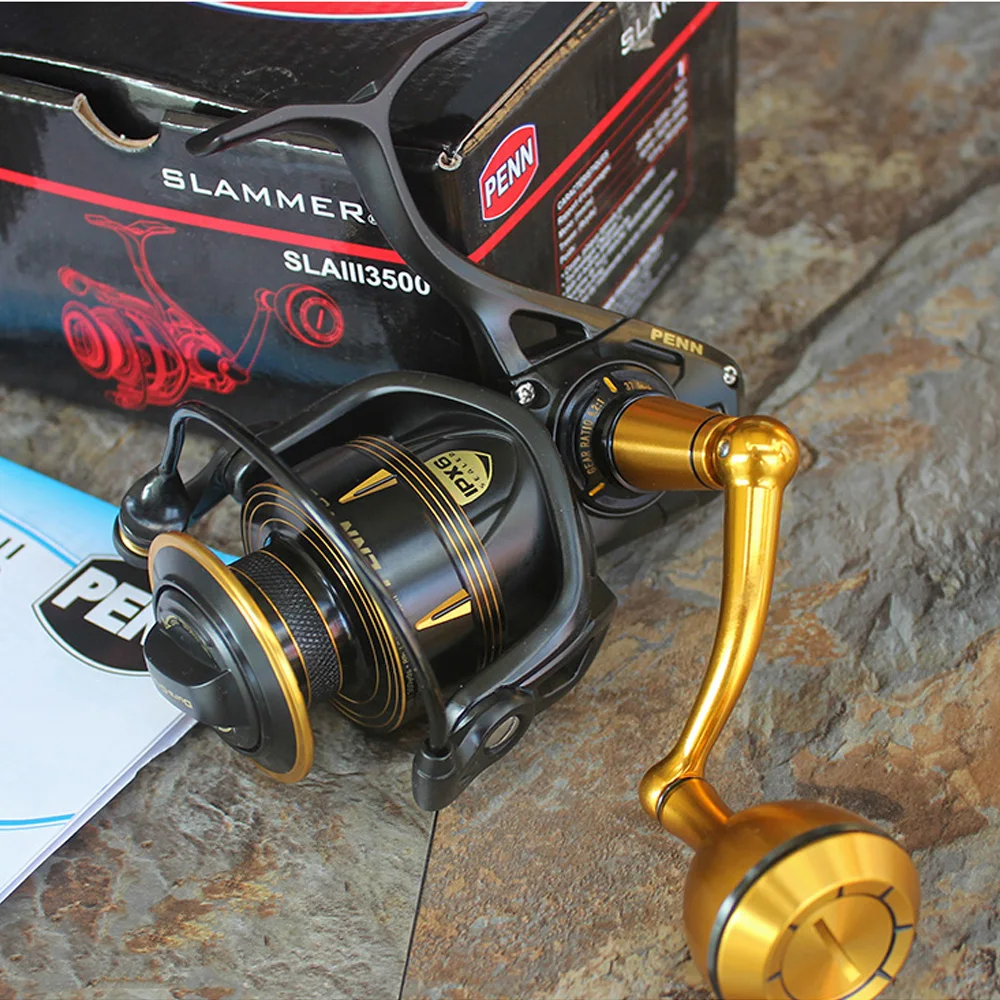 PENN Slammer III 3500, 4500 & 5500 IPX6 Sealed Spinning Fishing