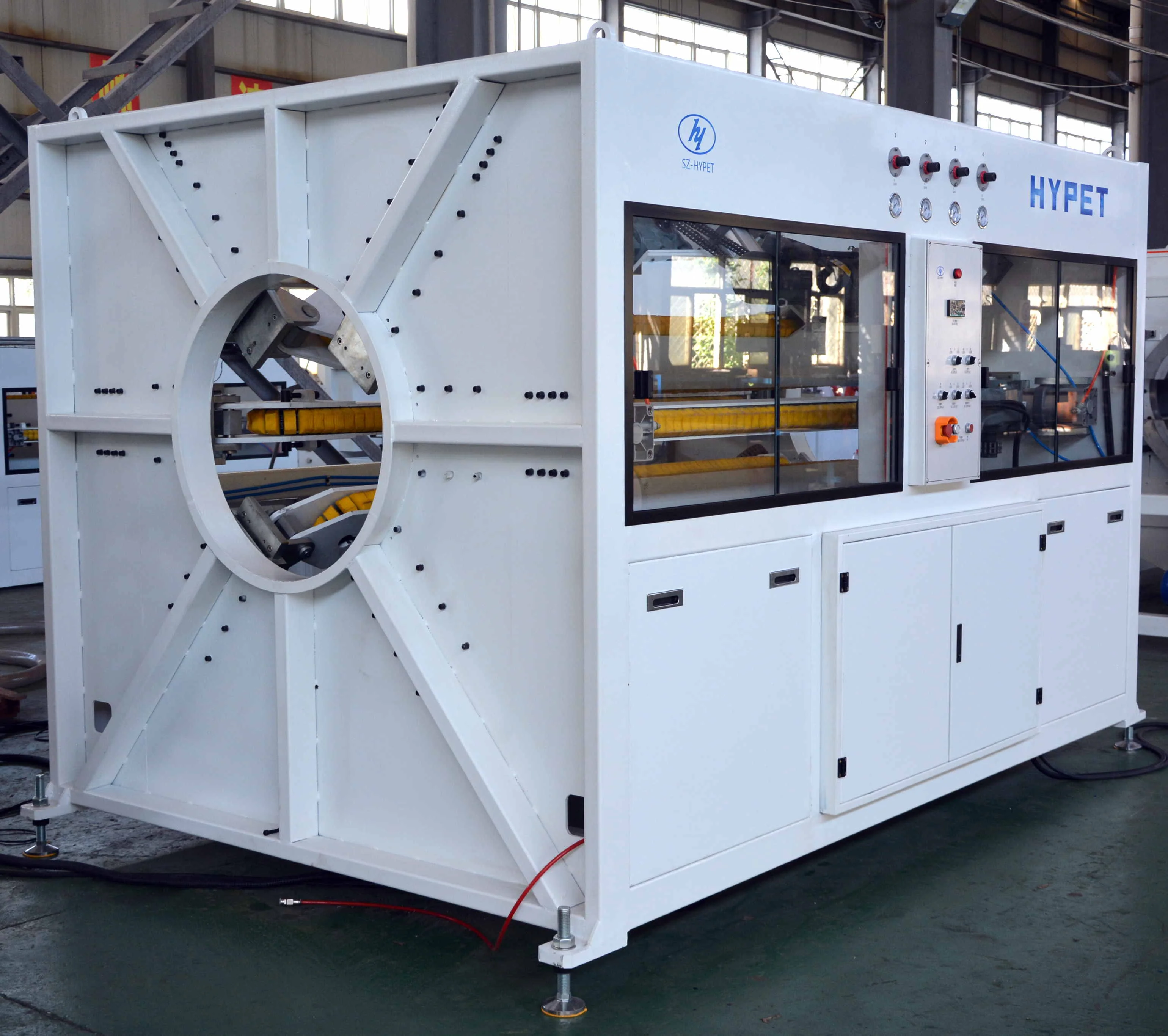 110-250/ 315-630 Single PVC Pipe Making Machine PVC Pipe Production Line 8