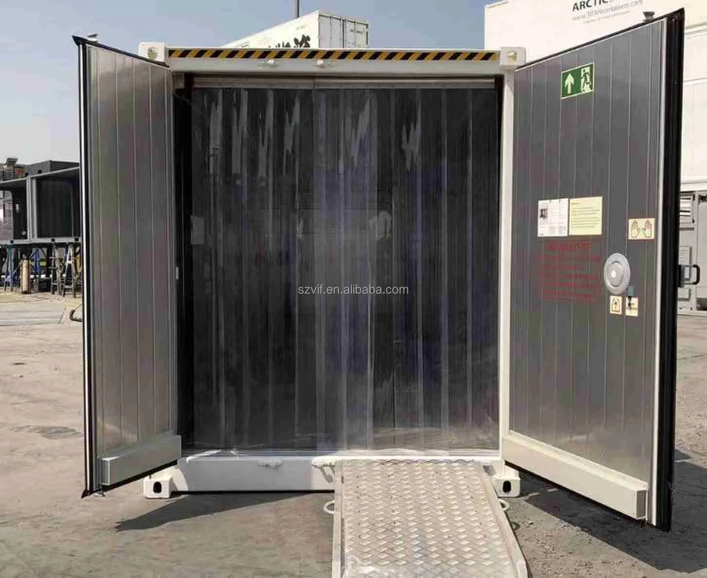 Qingdao Shanghai Refrigerated Hgss T-Type Aluminium Floor Insulated  Container - China Reefer Container, Refrigerated Container