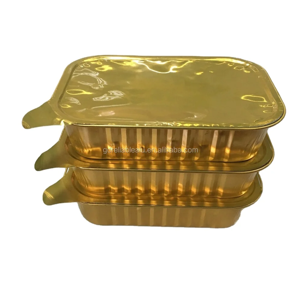 Sealable Smoothwall Aluminum Foil Containers