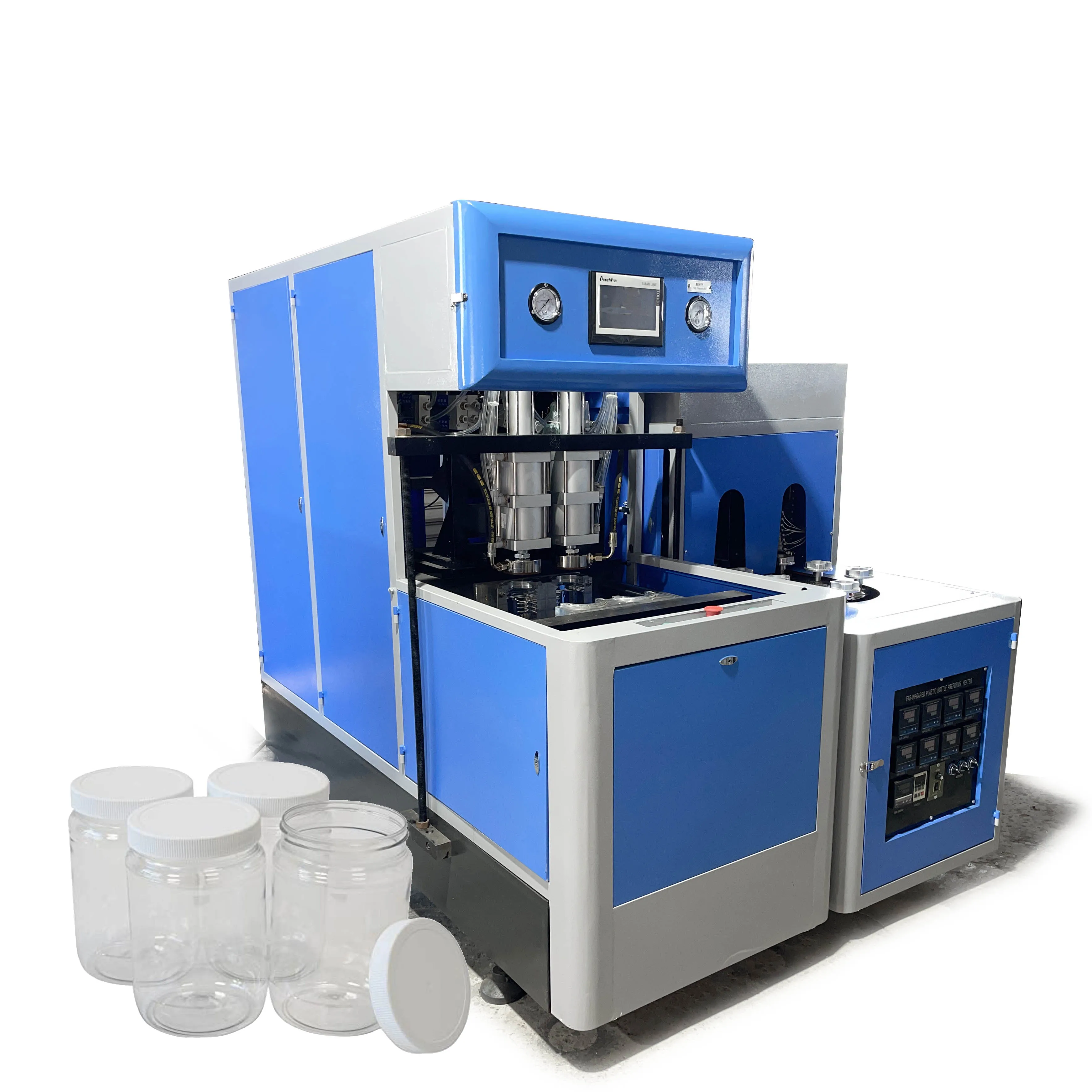 100ml 500ml 1liter 5000ml PET plastic cans jars mineral water bottle making machine make bottle plastic plastic blowing machines