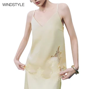 Women's Casual Halter Collar Tank Tops with Hollow Lace Solid Pattern 100% Polyester Breathable Woven Fabric