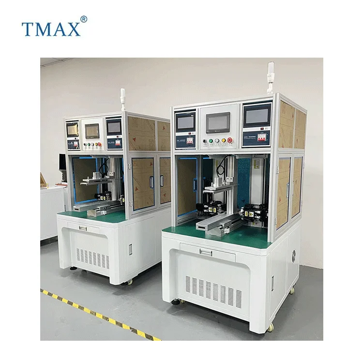 Двухсторонний автоматический точечный сварочный аппарат бренда TMAX 18650 для точечной сварки литий-ионных батарей