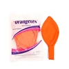 36 pouces rond orange