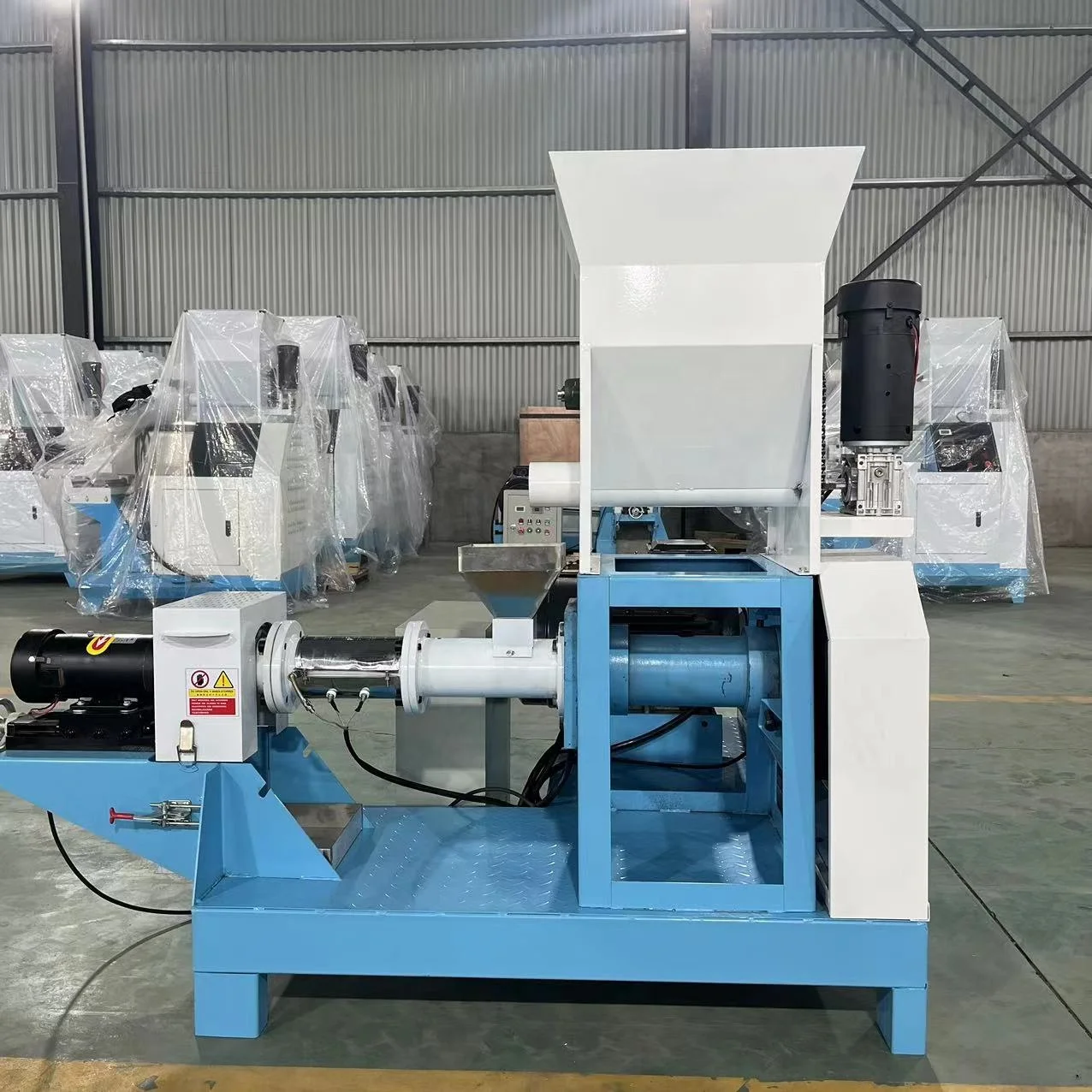 Full Automatic Big Output Scale Puff Corn Extruded Machine Snack Ball Making Machine