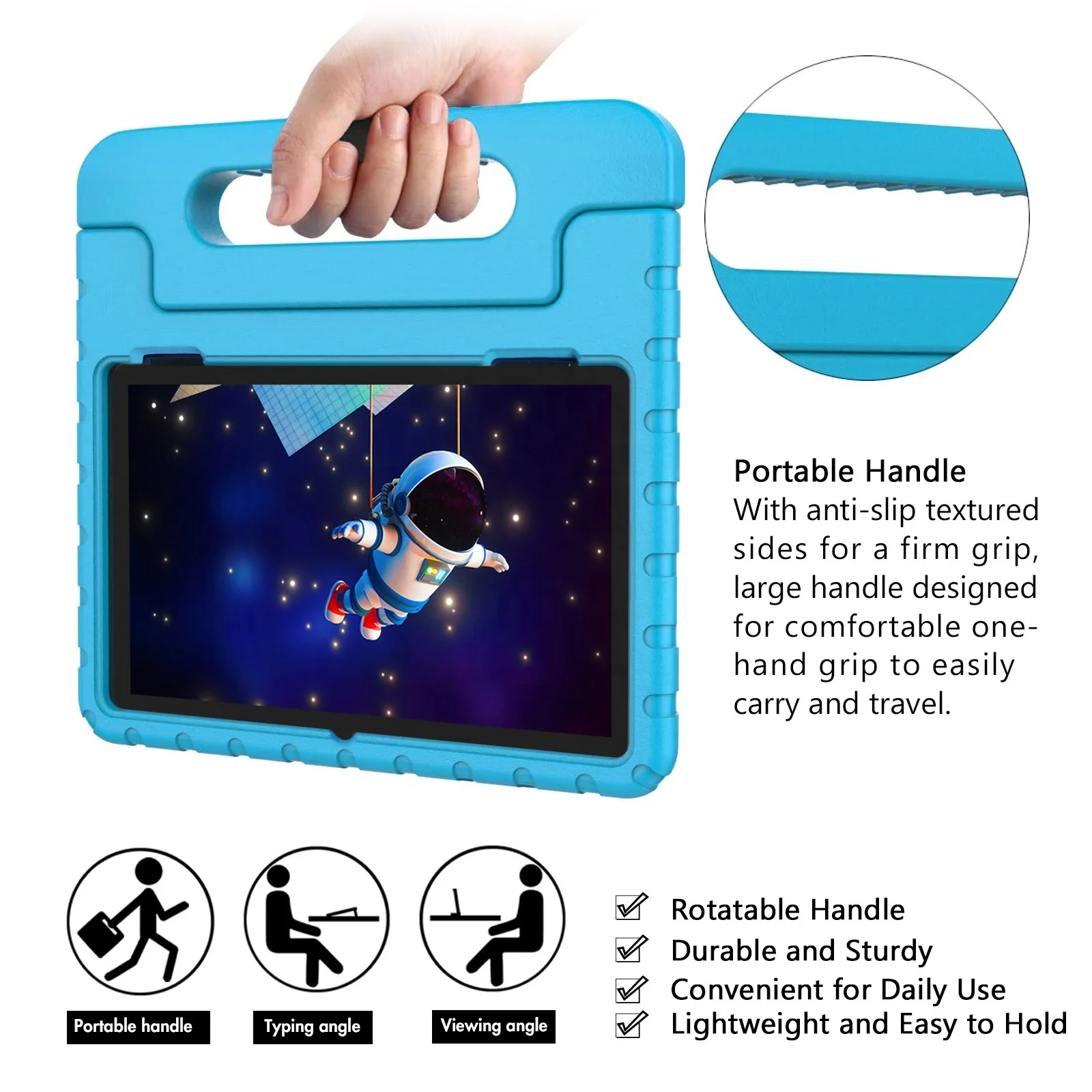 Walmart Onn Gen 2021 Tablet Case EVA Foam Protection