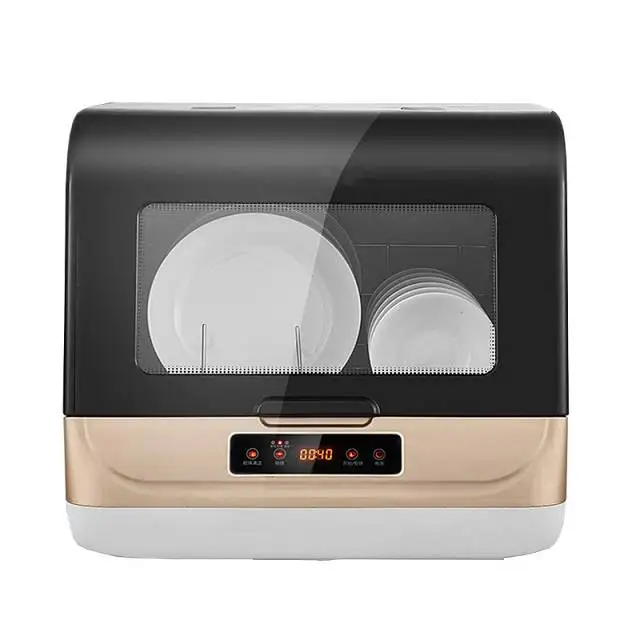 Hood Type Table Top Dishwasher automatique sûr Mini Portable Commercial Dishwasher Machine