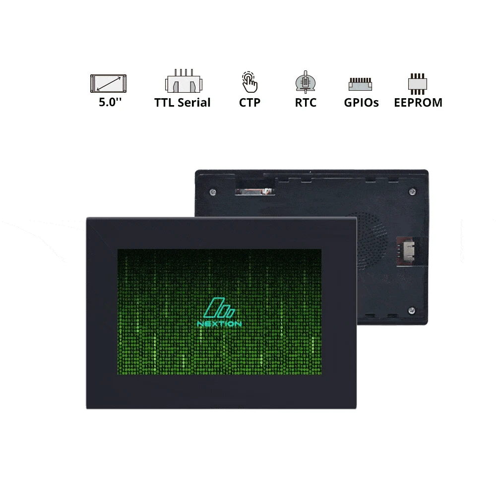 Nextion Intelligent 5 pouces Écran tactile capacitif HMI 5V