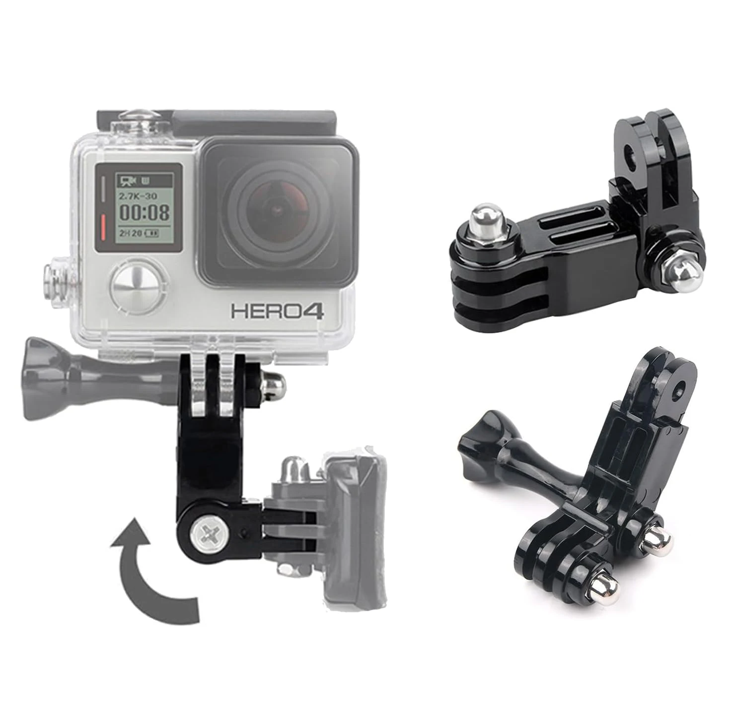Lot De 17 Bras Pivotants Et Extensions Pour Trépied - Pour GoPro, Caméra Sport - Vis De Serrage Incluses