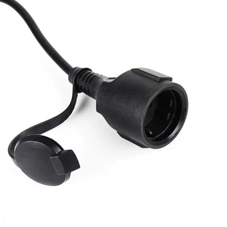 1.5M 1.8M Black High Quality Power Cord with Copper for Laptop Desktop Computer Power Cable C13 C7 C5 supplier