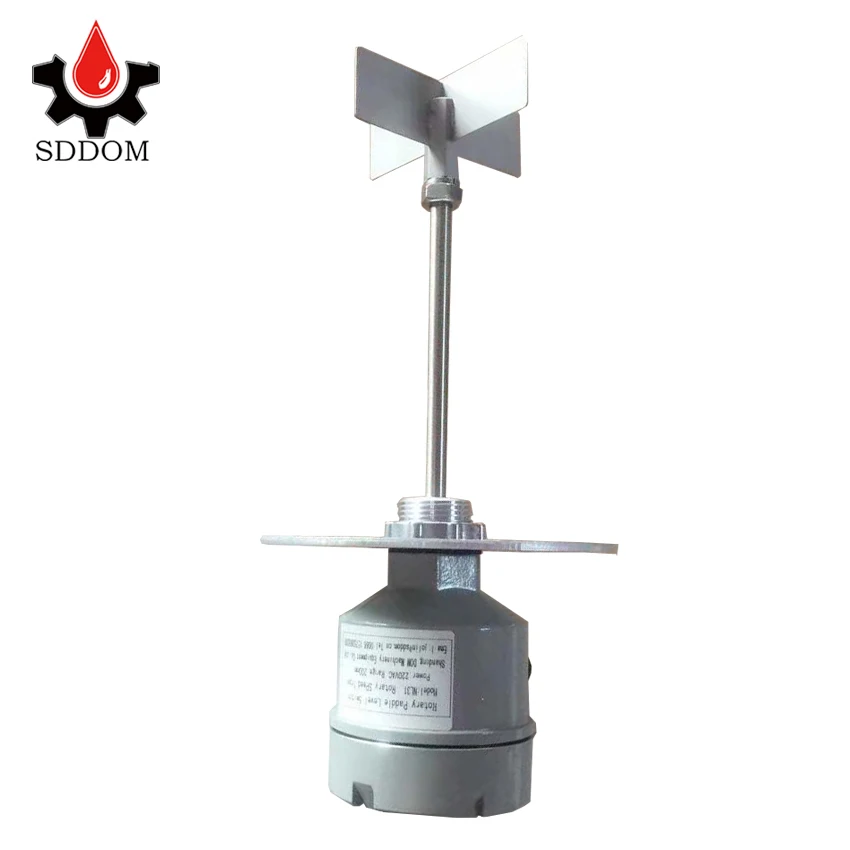 Paddle Flanged Cage External Float Tuning Fork Float Vibration Finetec Rotary Paddle Type Level Switch Indication Sensor