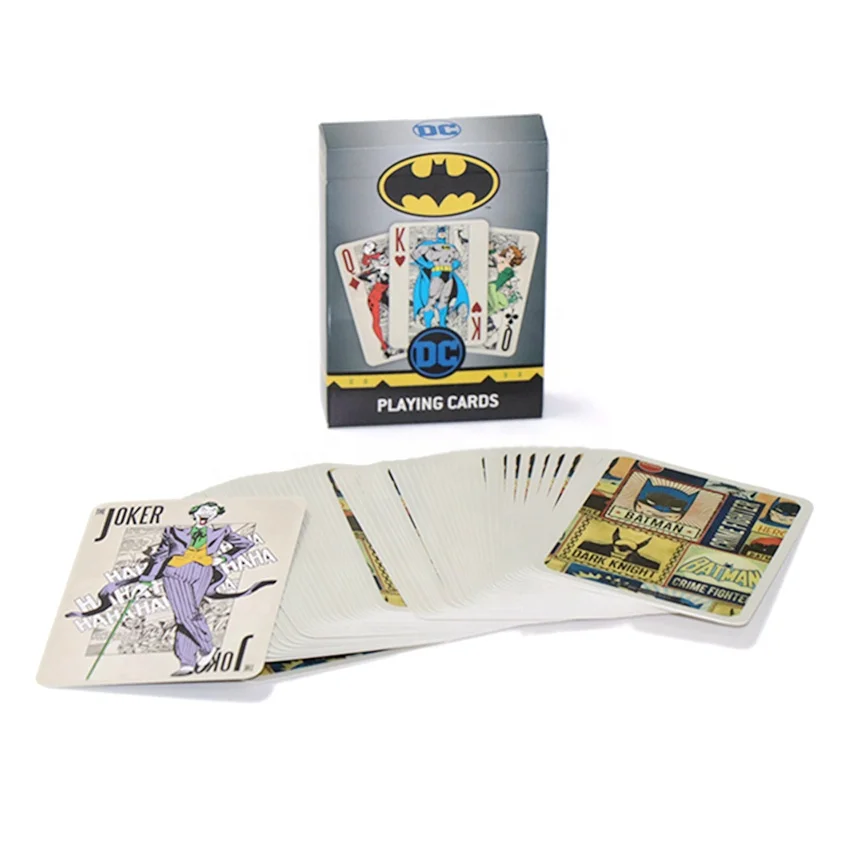Free Samples Factory Custom Playing Cards Logo Poker Set Printed High Quality Standard Art Paper Card Game for Adult Games