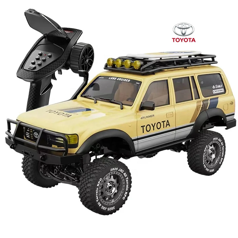 JXC5826ライセンスRCカーモデル1:12 4ランナーランドクルーザーLC80 RC