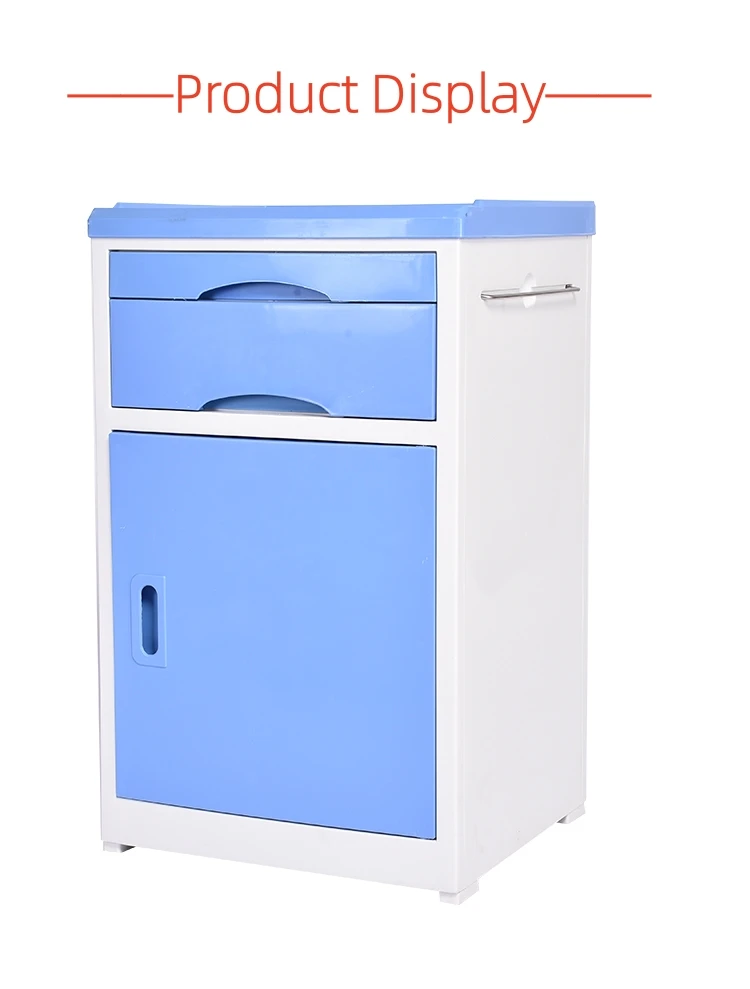 Medical 2 Drawer Bedside Table And Bedside Hospital Bedside