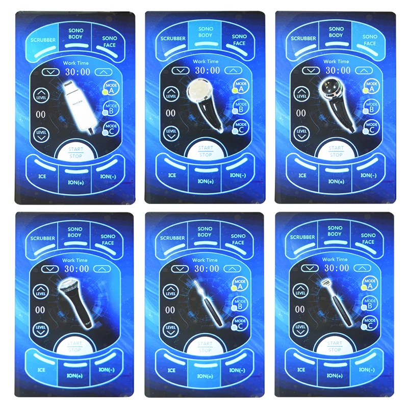 Professional Multi-functional Beauty Equipment 7 in 1 Multifunction Facial Machine for Face Massage