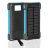 F5 solar powered wireless charging power bank-blue