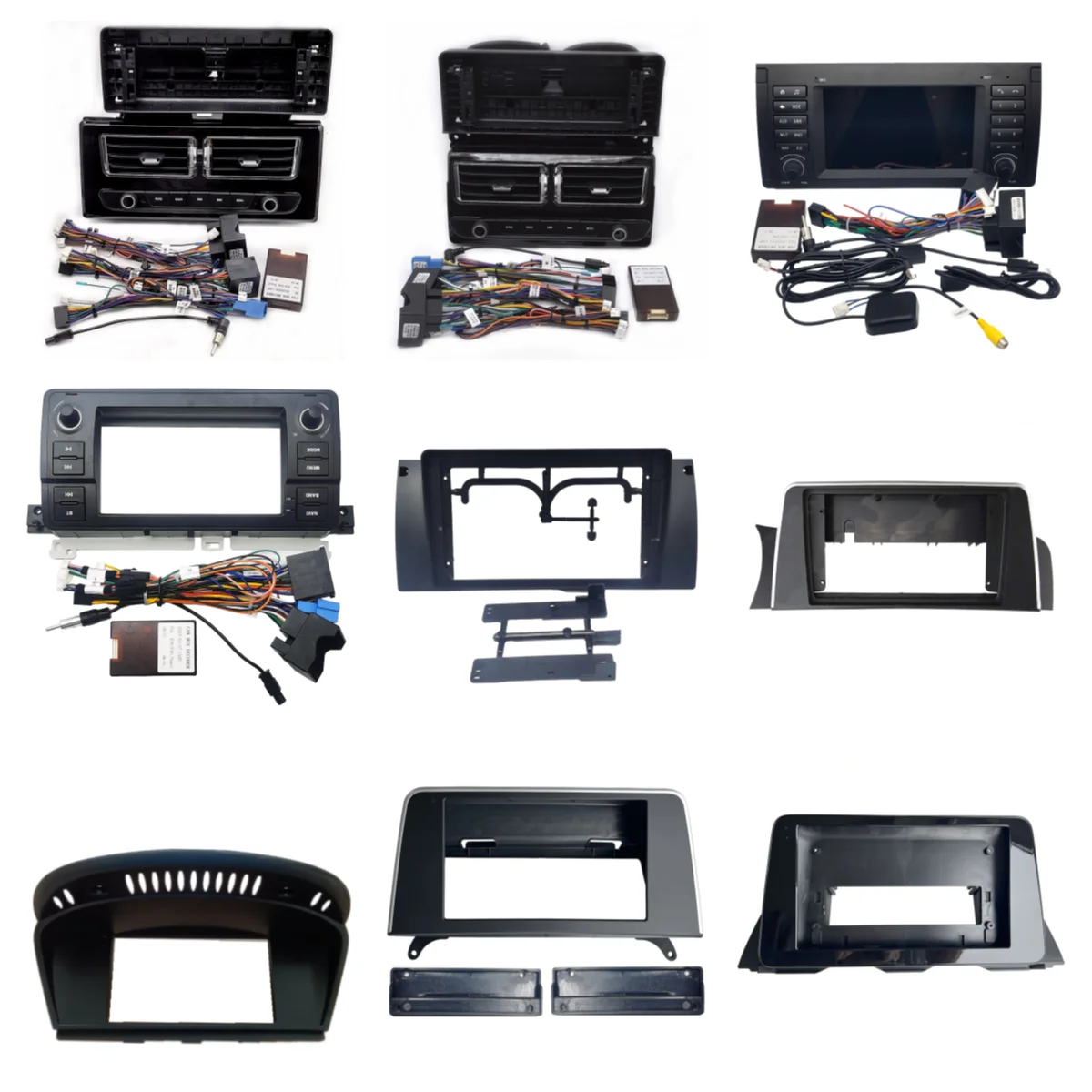 Car DVD Player Frame for BMW X5 E39 Car Radio Android Frame for BMW X5 ...