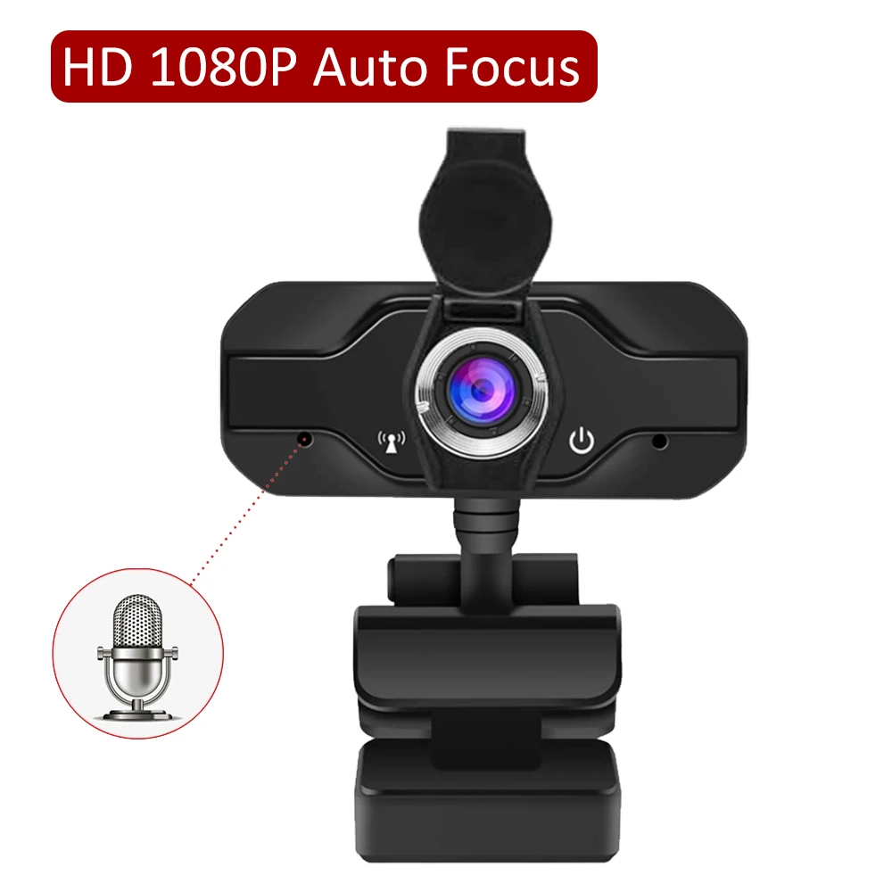 Autofocus Perfect Choice Webcam 1080P Full HD Autofocus PC Web Cam