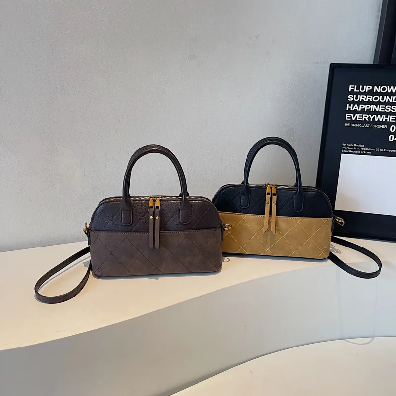 New Fashion Handbags Light Ladies Leather Casual Bags Ladies PU Leather Handheld Crossbody Women's Bag