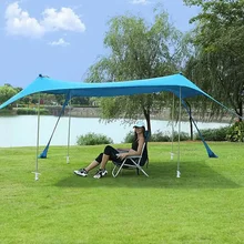 Newly produced inflatable air caravan sunshade large tents ninja pop up sun shelter beach tent