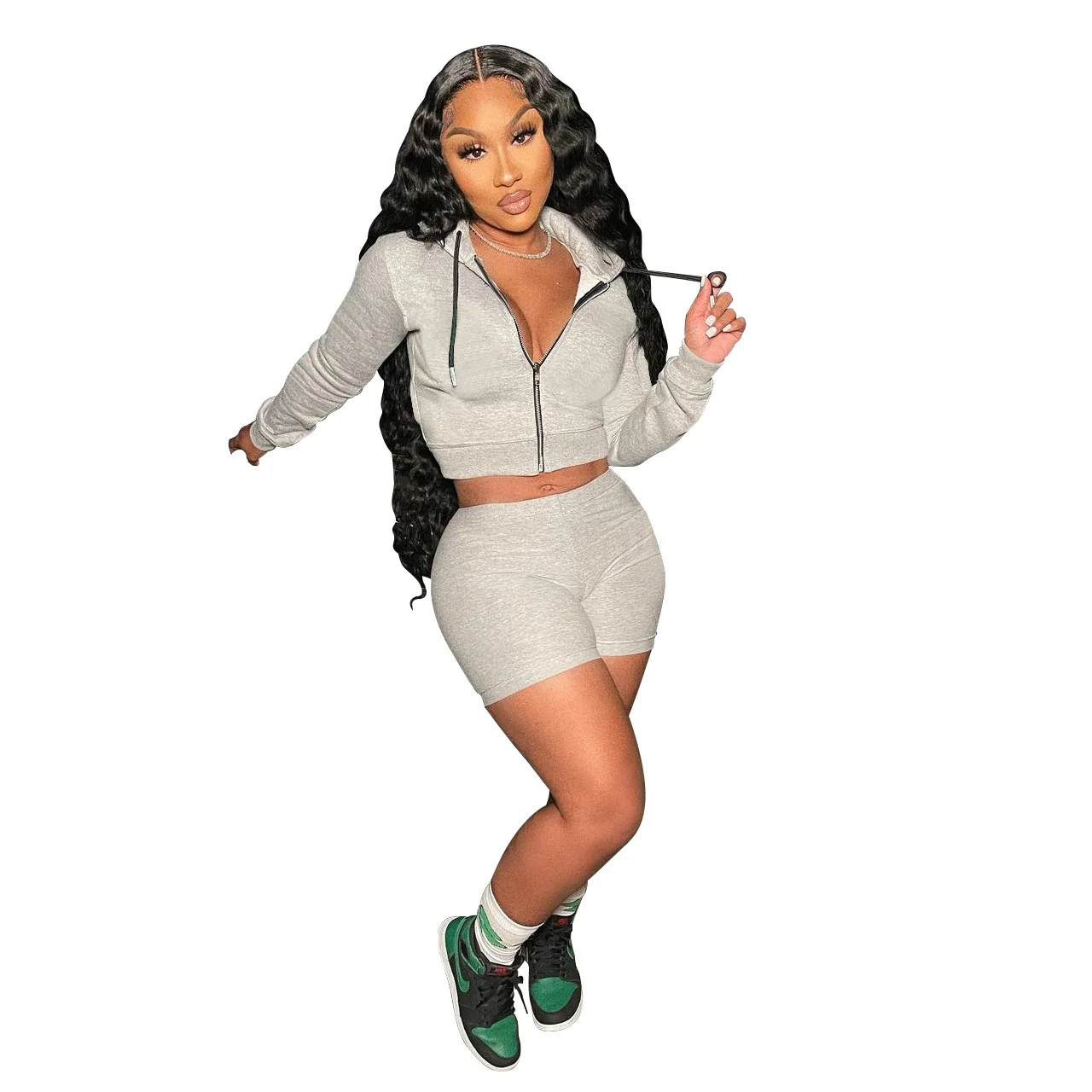 nikkie moletom com capuz dress