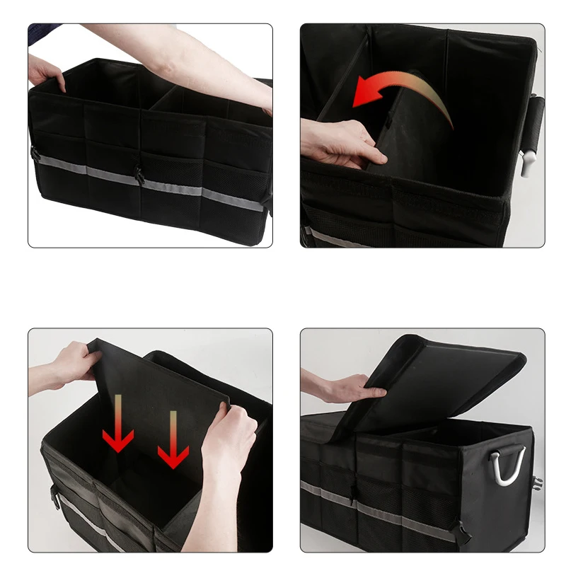 Professional Car Trunk Boot Organizer Foldable Heavy Collapsible Car Organizer Car Trunk Storage Box