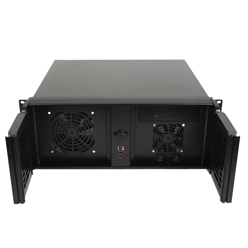 19 Inch 4U Rackmount IPC Server Chassis 6Bay Hot Swap Storage Server Case