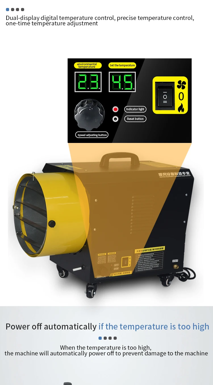 Industrial Gas Heater, 30KW, 220-240, Natural Gas - detail 10