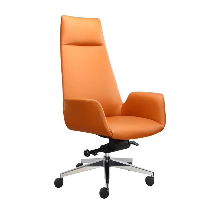 Modern Colorful Popular Sales Low Back Upholstered Leather Office Chair for Staff Use
