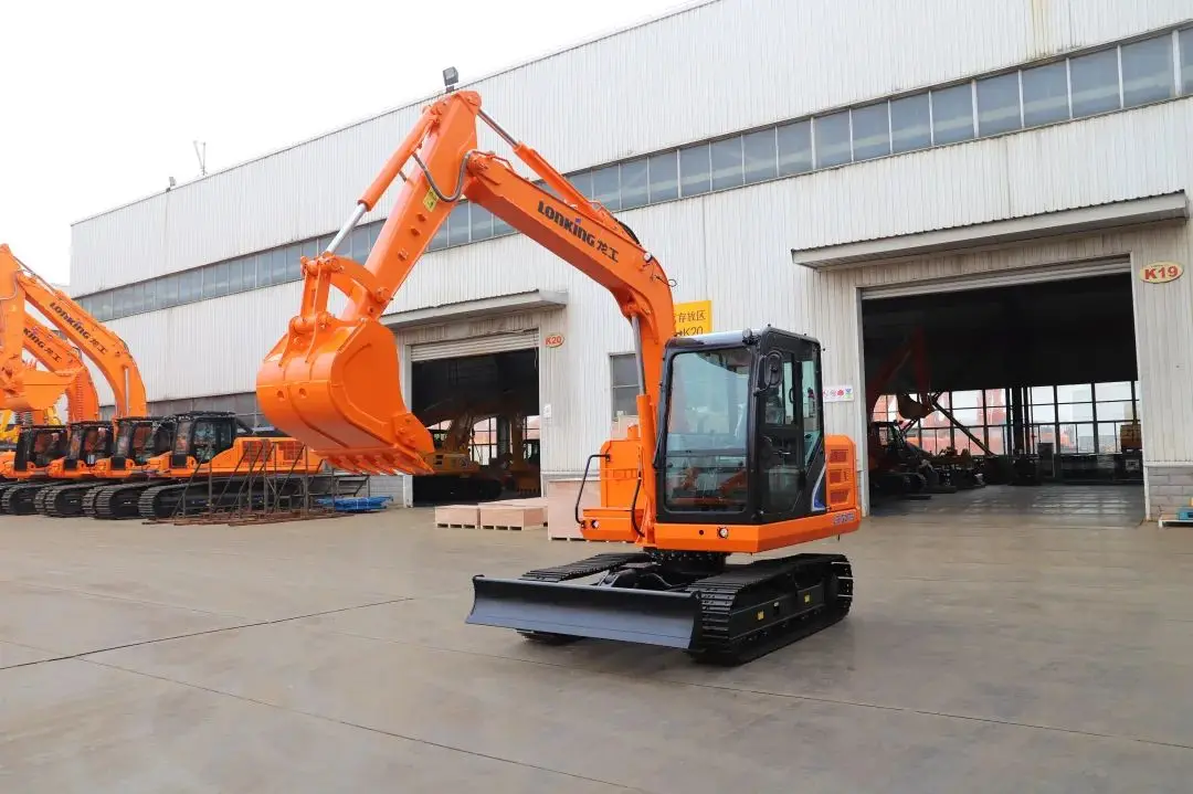Lonking 7.5 to 5 Ton Excavators with Weichai Engine Compliance