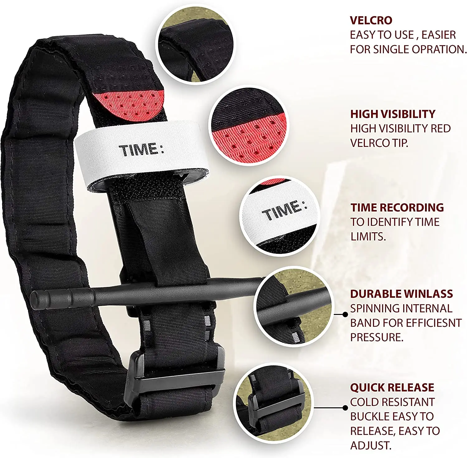 Wholesale 1000d Molle Tourniquet Pouch Holder With Tourniquets Shear