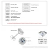 Personalized bright ear studs[KWhite]