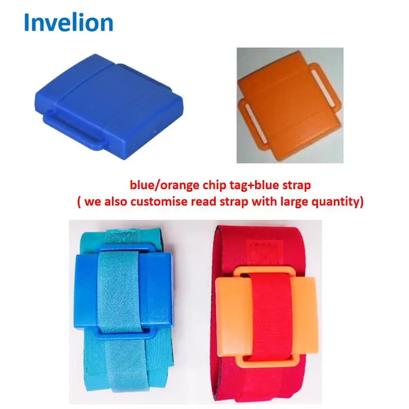 Reusable Sports Ankle Timing Chip Tag RFID Transponder for Cycling Long Range UHF RFID Wristband Tag
