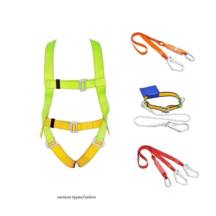 Ce Standard High Quality Fall Safe Protection 5 Points Safety Belt Adjustable Full Body Rescue