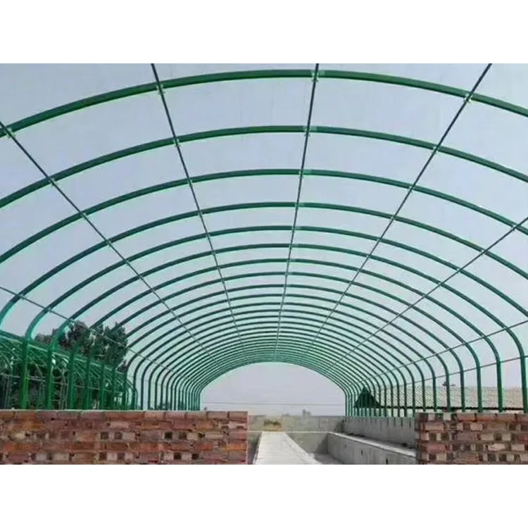 Turnkey Project Customizable Single Span Tunnel Agriculture Vegetable Greenhouses Kit for Growing Cucumbers