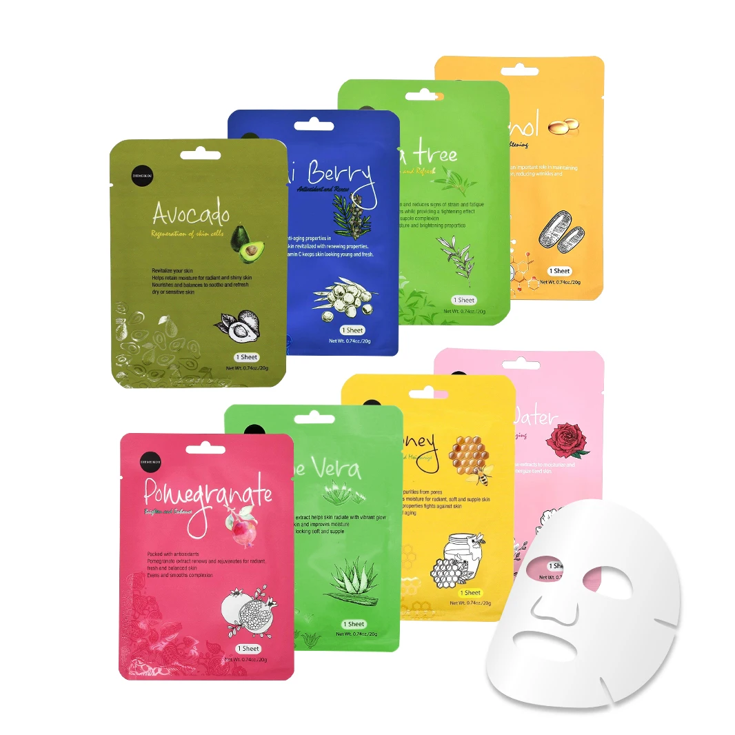 Skin Care Natural Organic Private Label Maskss Collagen Hydrogel Korea